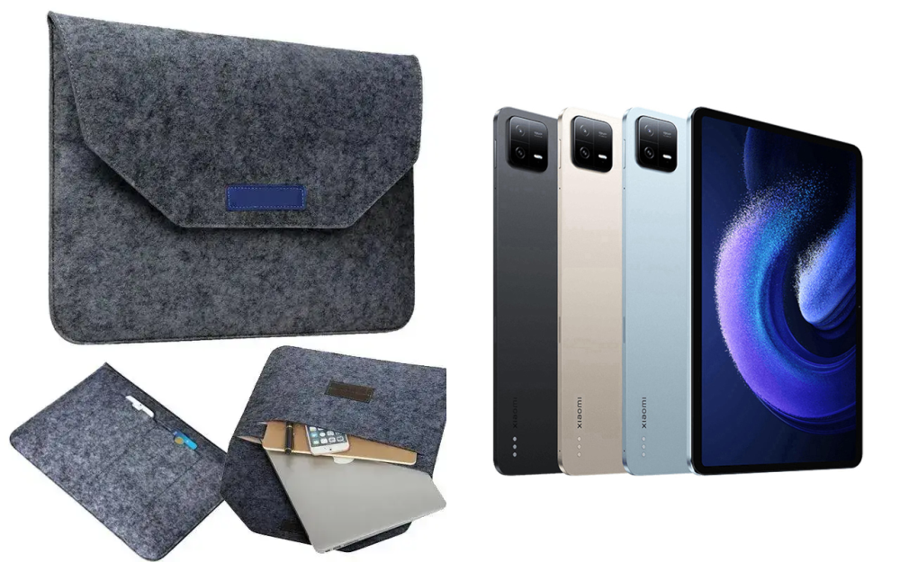 Сумка Wool із войлока для планшета Xiaomi Pad 6, Pad 6 Pro, Pad 6S Pro Київ - фото 1
