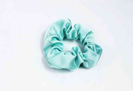 Гумка для волосся атласна М'ятний Харків