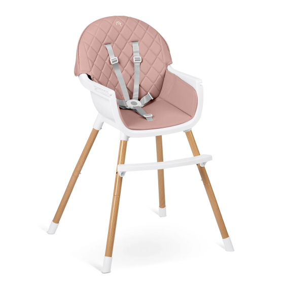 Стільчик для годування Nukido Lilo 63 х 64 х 93 см - рожево-білий Київ