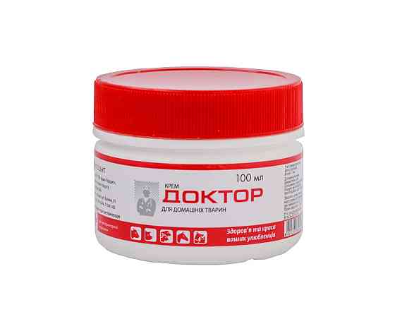 Крем Доктор для домашніх тварин (банка 100 мл), Продукт Вінниця