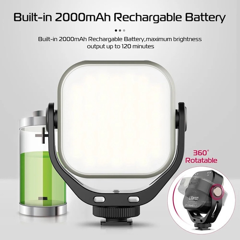 Светодиодное видеоосвещение Ulanzi Vijim VL66 RGB Киев - изображение 3