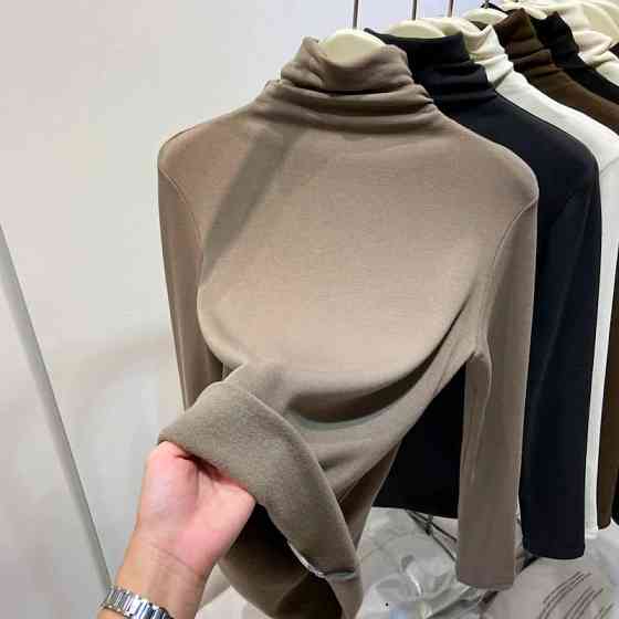 Жіночий класичний гольф теплий трикотаж пума Мокко, 50/52 Одеса