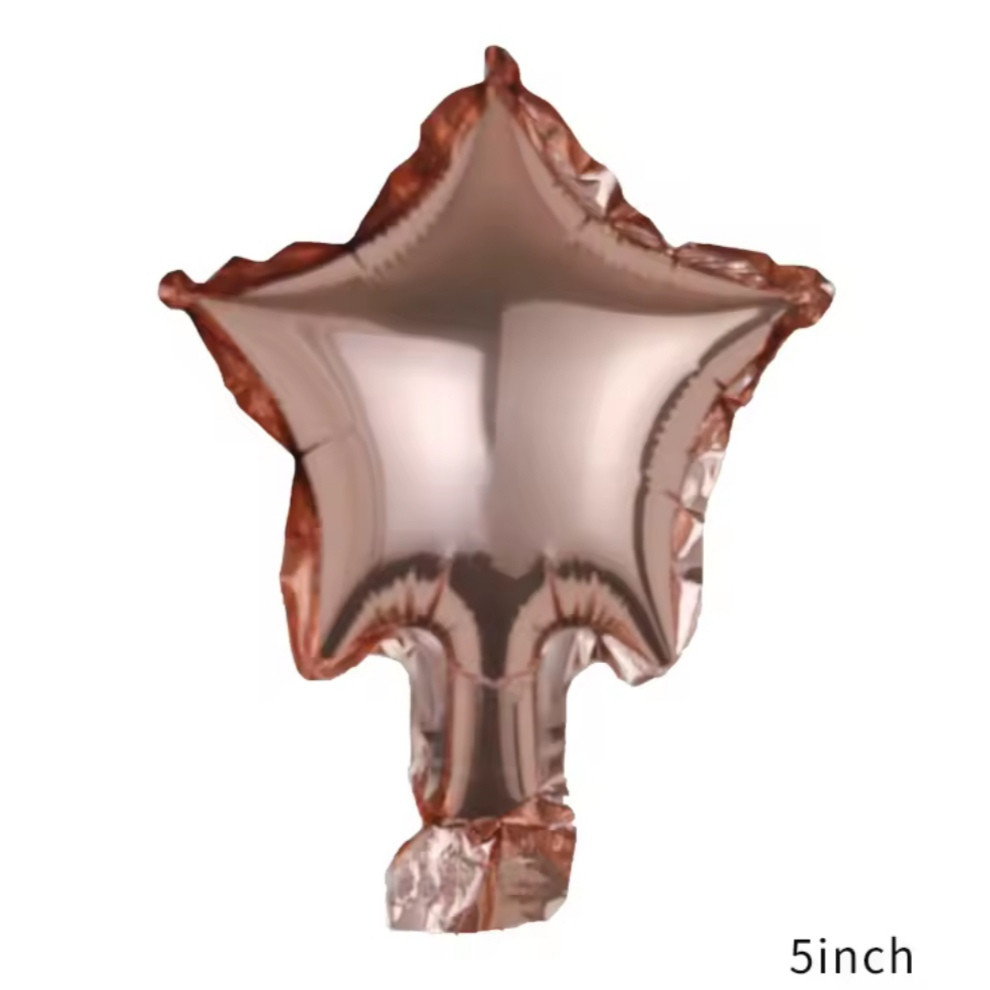 Зірка 5" 12 см рожеве золото Київ - фото 1