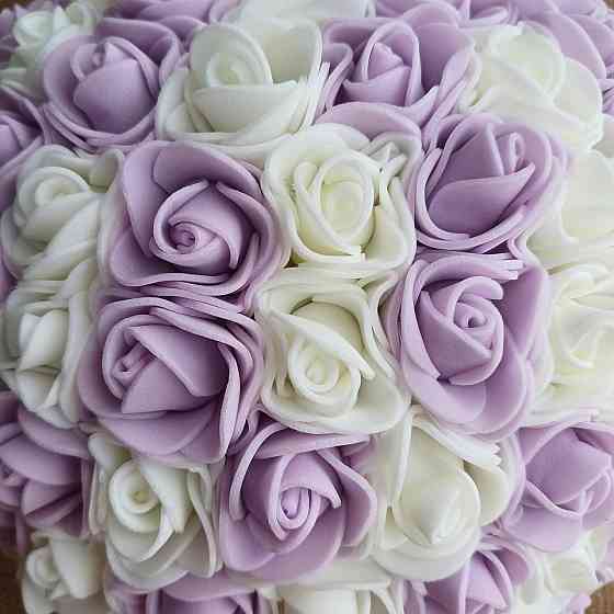 Світильник-нічник "Букет бузково-білих троянд" Дніпро