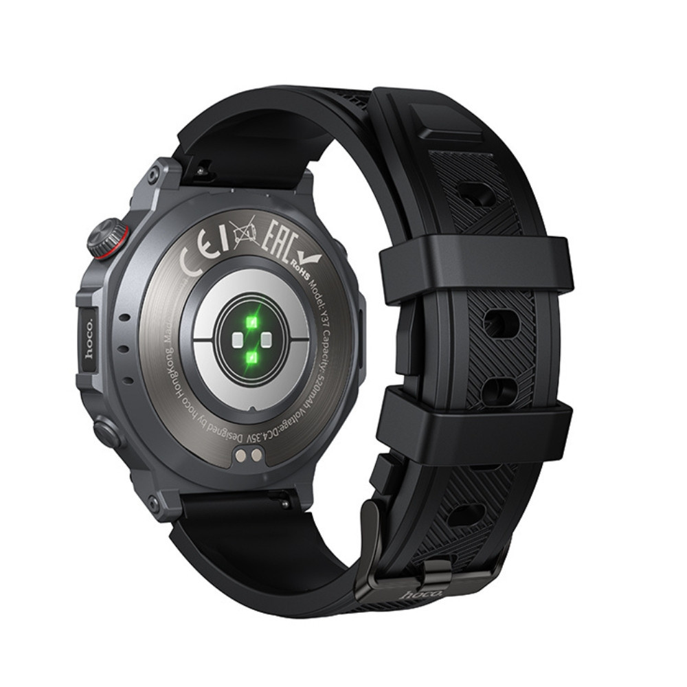 Смарт-годинник HOCO Y37 AMOLED 36mm. 520 mAh. GPS sports watch(call version) Black Одеса - фото 7