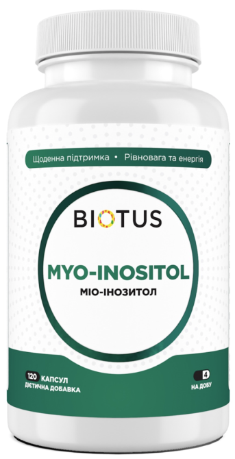 Мио-инозитол Biotus Myo-Inositol 120 капс Киев - изображение 1