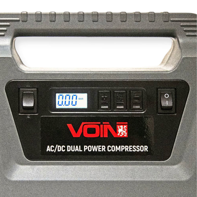 Компрессор 10атм/ 25л/10а/1,8м шланг/прикур/12-220в/насадки/автостоп/сумка Мукачево - изображение 7