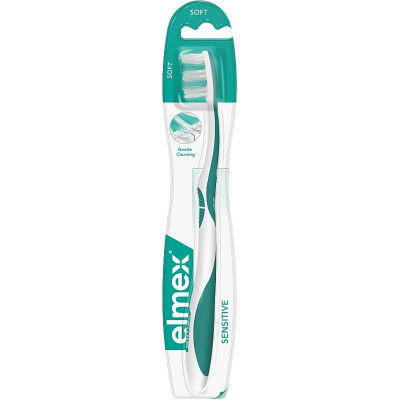 Зубная щетка Elmex Sensitive Очень мягкая для чувствительных зубов Зеленая (2172000000225) Винница - изображение 1