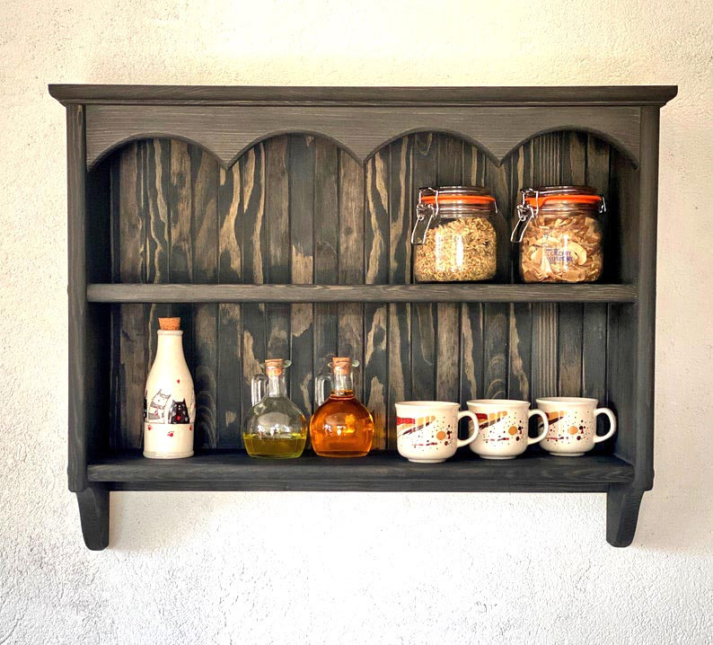 Полиця настінна "Санрамон" мокко Миколаїв - фото 1