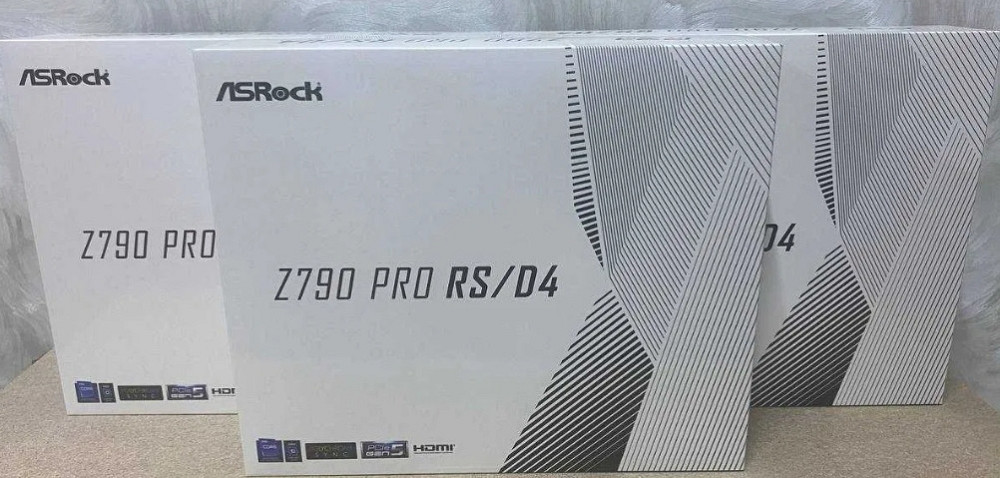 Материнская плата: ASROCK Z790 Pro RS/D4 . Новый! Киев - изображение 1