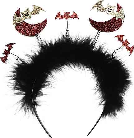 Костюм чаклуна Набір ковпак перука чорний червоний карнавальний аксесуари для хлопчика святковий Київ