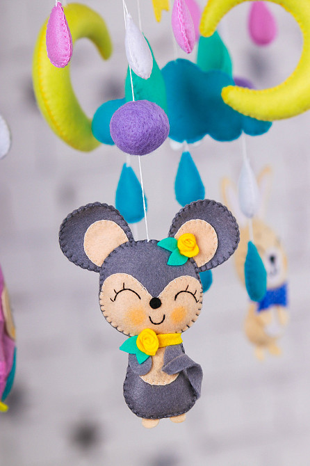 Музичний мобіль WoolyFox «Сонячні сни» з 35 мелодіями Київ - фото 8