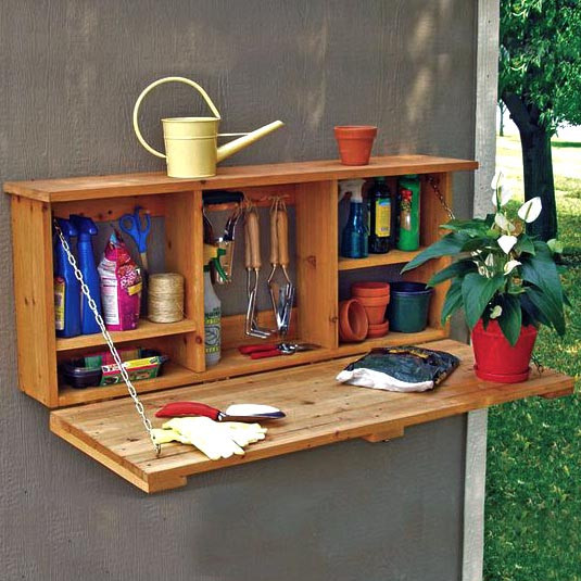 Органайзер для садового инвентаря 