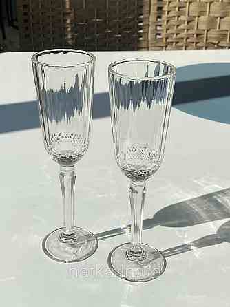 Набір келихів для шампанського 6 шт "Соната" 120 мл прозорий для дому та ресторану 102-305 Київ