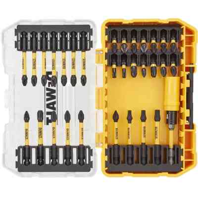 Набір біт DeWALT EXTREME FLEXTORQ, Phillips, Pozidriv, Torx, T25, L = 25,57 мм, 31 шт, кейс (DT70739T) Вінниця