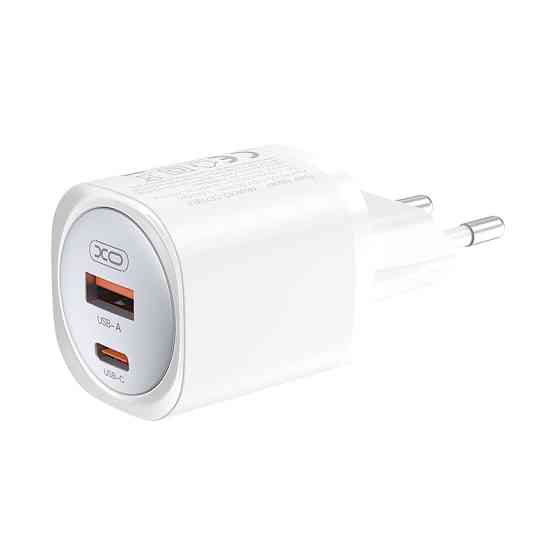 Мережевий зарядний пристрій XO CE21 PD30W/PPS33W 1USB-A+1USB-C білий Львів