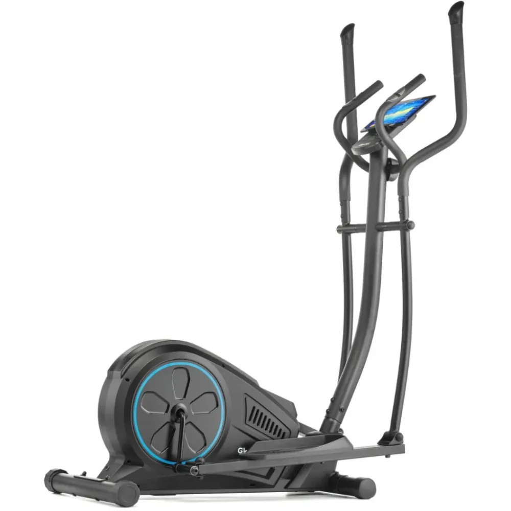 Орбитрек электромагнитный Gymtek XC2000 черный з синим Киев - изображение 1
