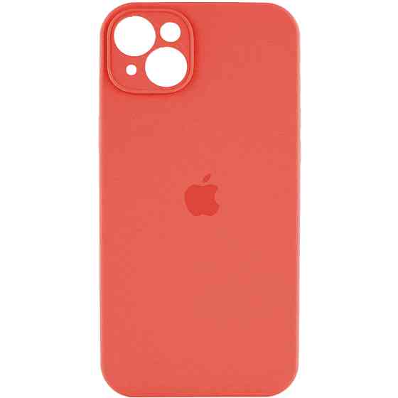 Чохол для смартфона Silicone Full Case AA Camera Protect for Apple iPhone 14 18,Peach Киев