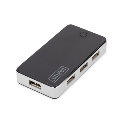 Концентратор Digitus USB 2.0 Hub, 7 Port (DA-70222) Вінниця - фото 1