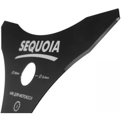 Ніж для газонокосарки SEQUOIA 3-х зубчастий, D=255 мм, посадковий D=25.4 мм, товщина 1.4 мм (GB3-255) Вінниця - фото 2