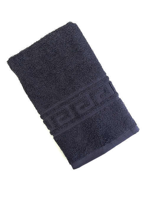 Махровий рушник Ideal Textile Greek 33х60 см темно-сірий (56860585) Чернівці - фото 1