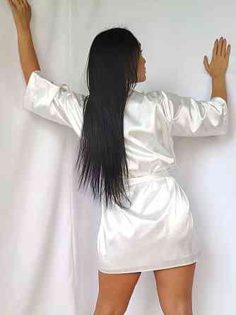 Набір нічна сорочка з халатом Білий XS Харків