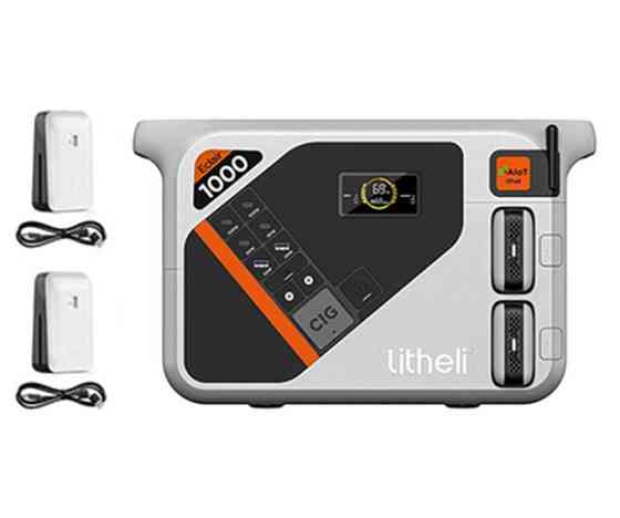 Зарядна станція Litheli B1000 (1800Вт 1069 Вт/год.) LiFePO4 + 2 Power Bank Вінниця