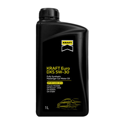 Моторное масло KRAFT Euro DXS 5W-30, 1л (708135) Винница - изображение 1