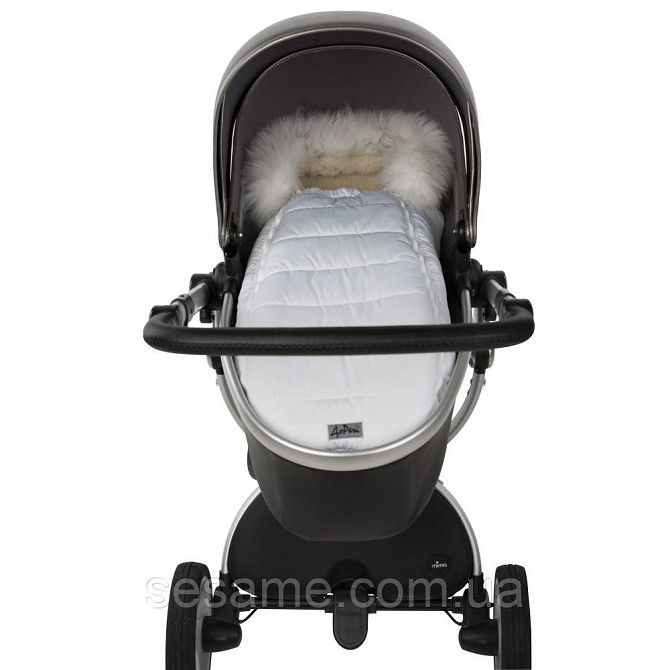 Конверт-Кокон на овчине Baby XS ДоРечі Белый узлісся Харків - фото 3