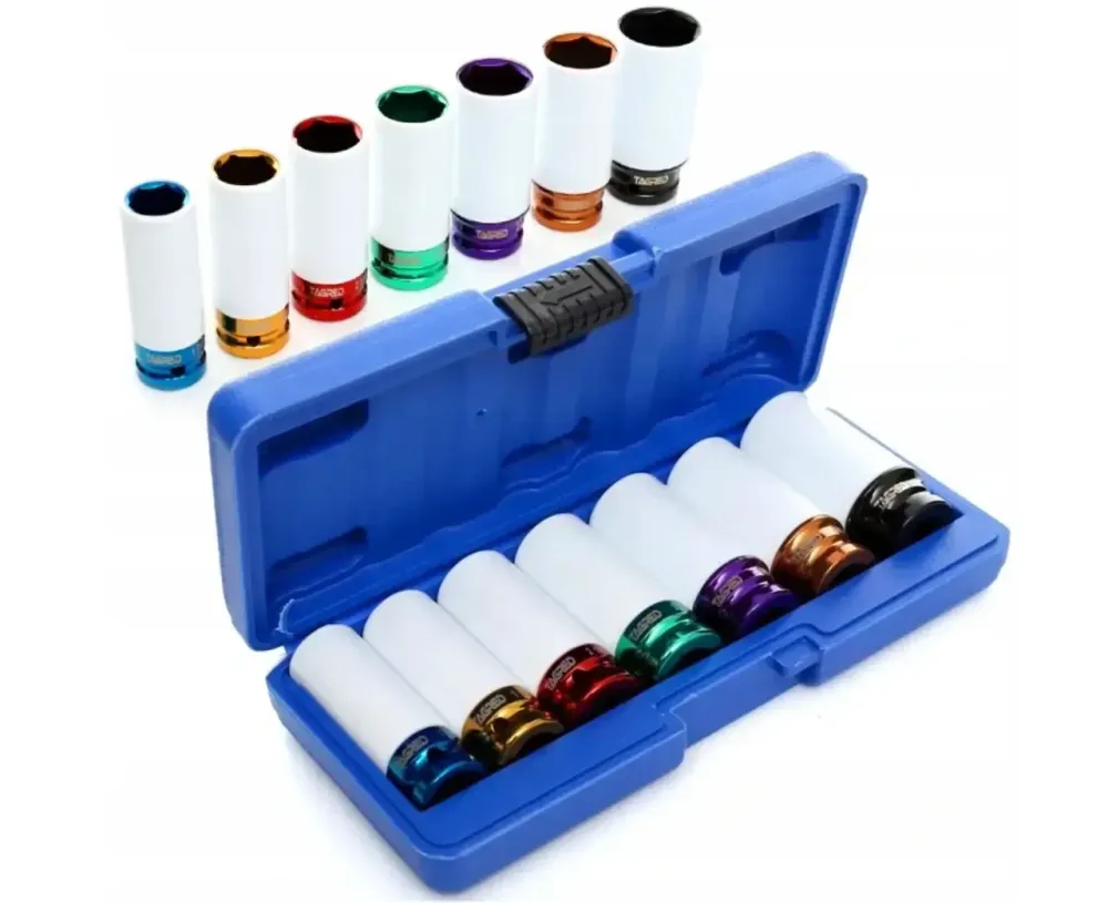 Набір ударних головок AL-FA ALIRA-7EL — Cr-Mo сталь, 7 ел., для авто Львів - фото 4