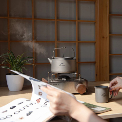 Чайник туристический Naturehike NH21CJ007 Titan 1 л (6927595782637) Винница - изображение 4