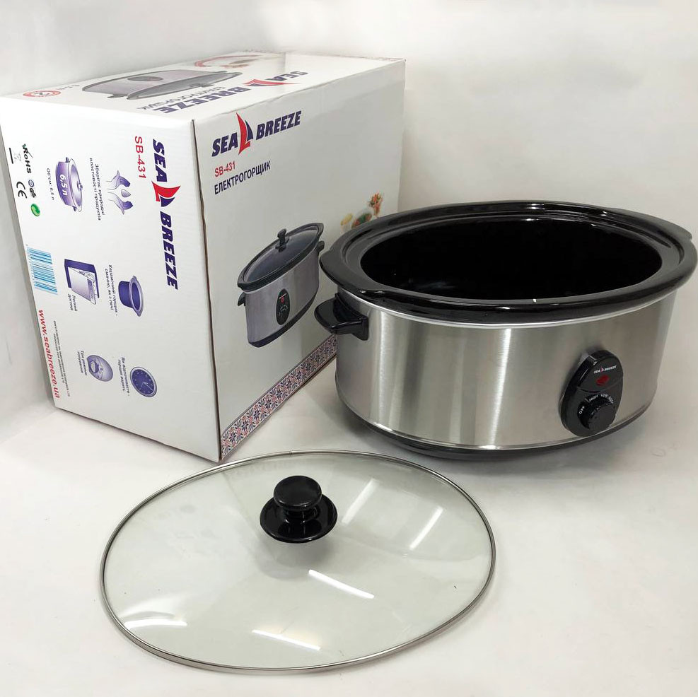 Повільноварка SeaBreeze SB-431/6,5 Л LF-68 Львів - фото 4