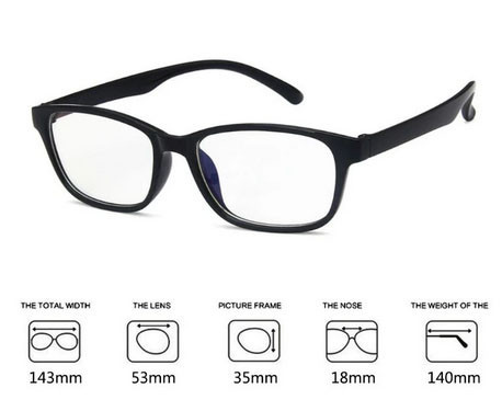 Очки для компьютера защитные прямоугольные Киев - изображение 2