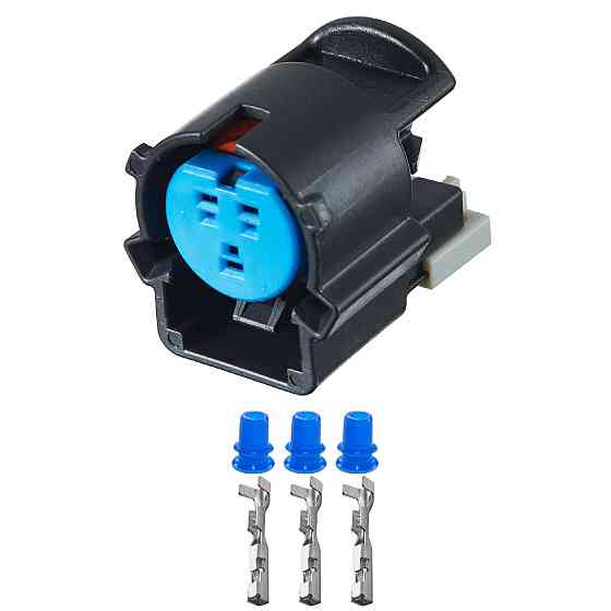 Роз'єм конектор 3-кон., 13589761, 13523264, APTIV (Delphi) Америка, Корея, Японія, Buick, Cadillac, Chevrolet, Daewoo, GMC 40606 Київ