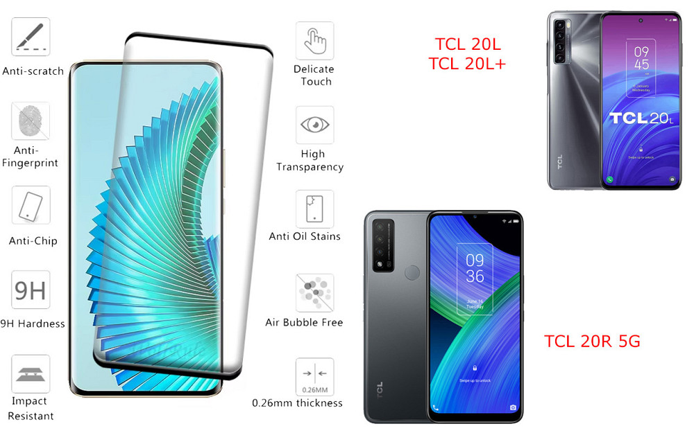 Захисне скло HyperGlass Pro для TCL 20L, TCL 20L+, TCL 20R 5G – максимальна чутливість та захист Київ - фото 2