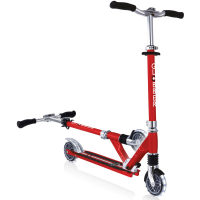 Самокат Globber Flow Element Comfort Lights колеса з підсвічуванням Червоний (727-102) Вінниця - фото 8