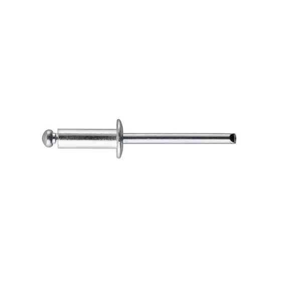 Заклепка алюмінієва, 4,8×14,0 мм, 50 шт. INTERTOOL RT-4814 Київ