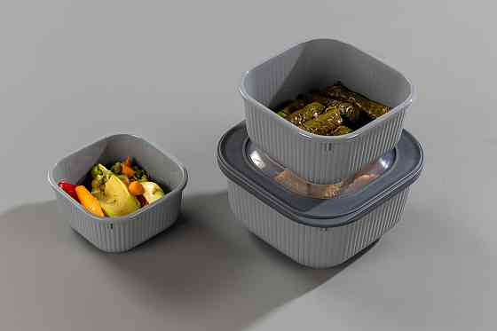 Контейнер Idea Home 00681 Line Box Gray 0.6 л (00681 Gray) (7180060) Киев