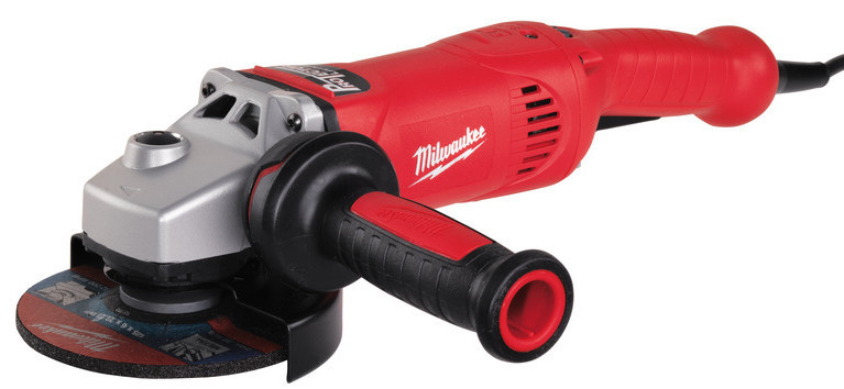 Шліфмашина кутова MILWAUKEE, AGV 17-125 XE, 1750Вт, діаметр 125 мм (захисний кожух, кабель 4м, бокова Одеса - фото 1