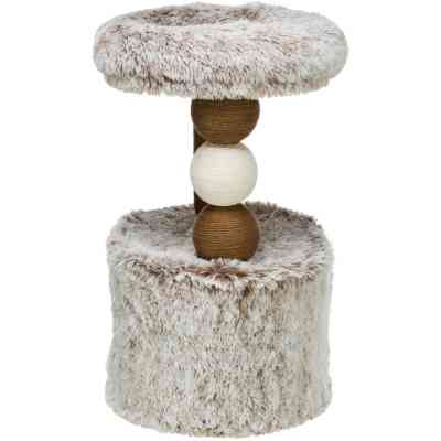 Дряпка (когтеточка) для котов Trixie Harvey 54х40х73 см бело-коричневая (4047974445372) Винница