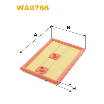 Повітряний фільтр для автомобіля Wixfiltron WA9766 Вінниця - фото 1