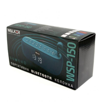Портативна колонка 10W чорна WALKER WSP-150 Житомир