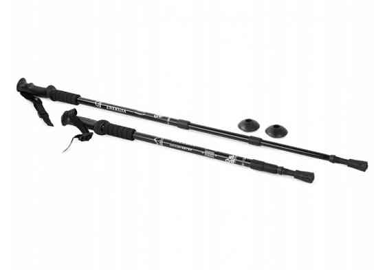 Палиця для скандинавської ходьби EasyFit Energia чорна Коломия