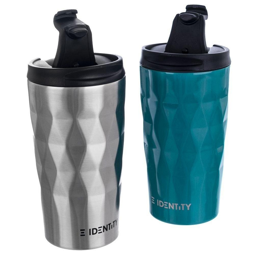 Термокружка IDENTITY 430 мл, серая Киев - изображение 4