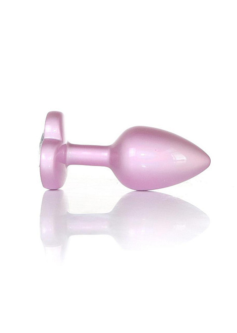 Анальная пробка - Jewellery Pearl Pink Heart Plug Clear S Sex Aura Киев - изображение 2