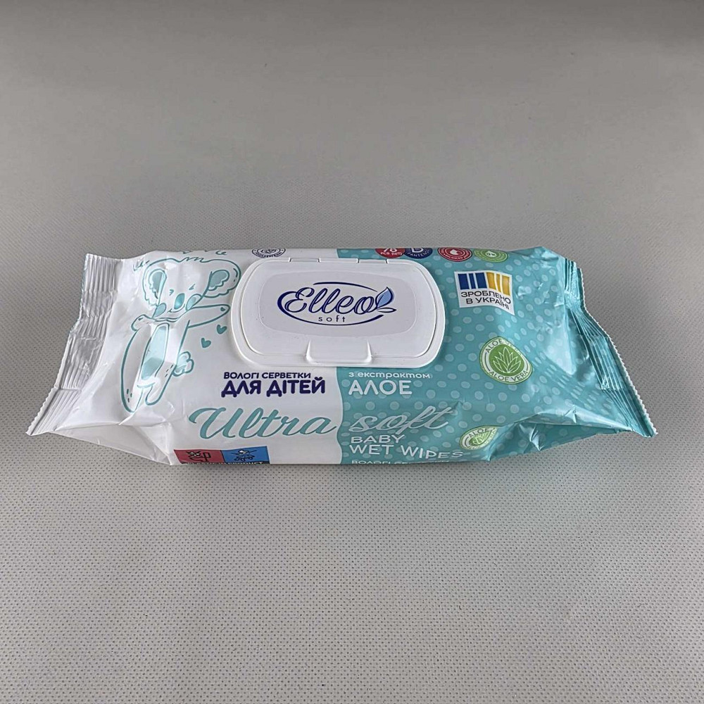 Влажная салфетка  78 шт c клапаном 