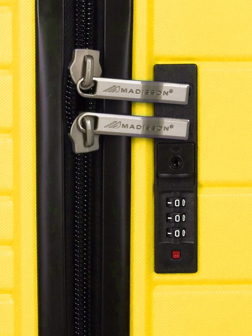 Валіза поліпропіленова SNOWBALL MADISSON 33703 велика 75 см жовта Київ - фото 18