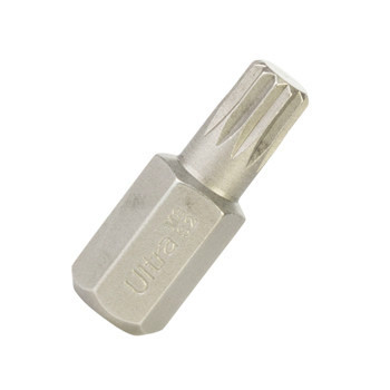 Набір біт 10мм з переходом. 1/2", 12 променів SPLINE 11 шт M5-М12, S2 (мет. бокс) Ultra Мукачево - фото 4