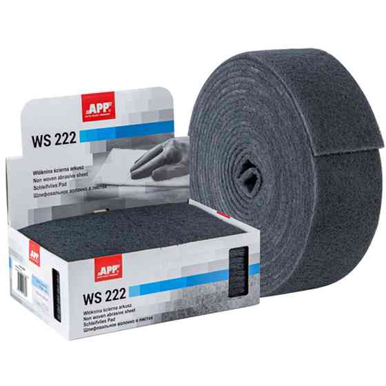 Волокно абразивне APP (скотч-брайт), мілкозернисте (P600-800), сірий, рулон 100ммx10м, 06ZR220 Винница