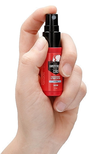 Духи з феромонами для чоловіків Original CBD Amsterdam-Pheromone Stimulator For him , 15 ml Sex Aura Київ - фото 4